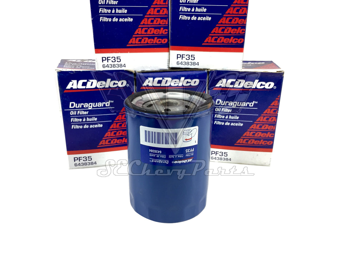 1965-1991 Chevy ACDelco PF35 Oil Filter V8 Big Block Case of 5