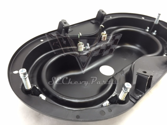 1959 Chevy Impala Headlight Buckets, Set - Modified RESTORED