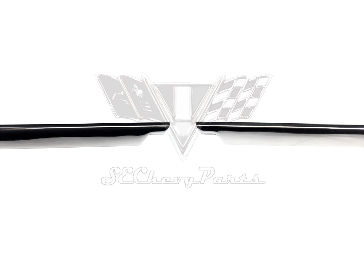 1965-1966 Chevy Impala Sedan Paint Divider Vinyl Top Molding Trim PAIR SHOW