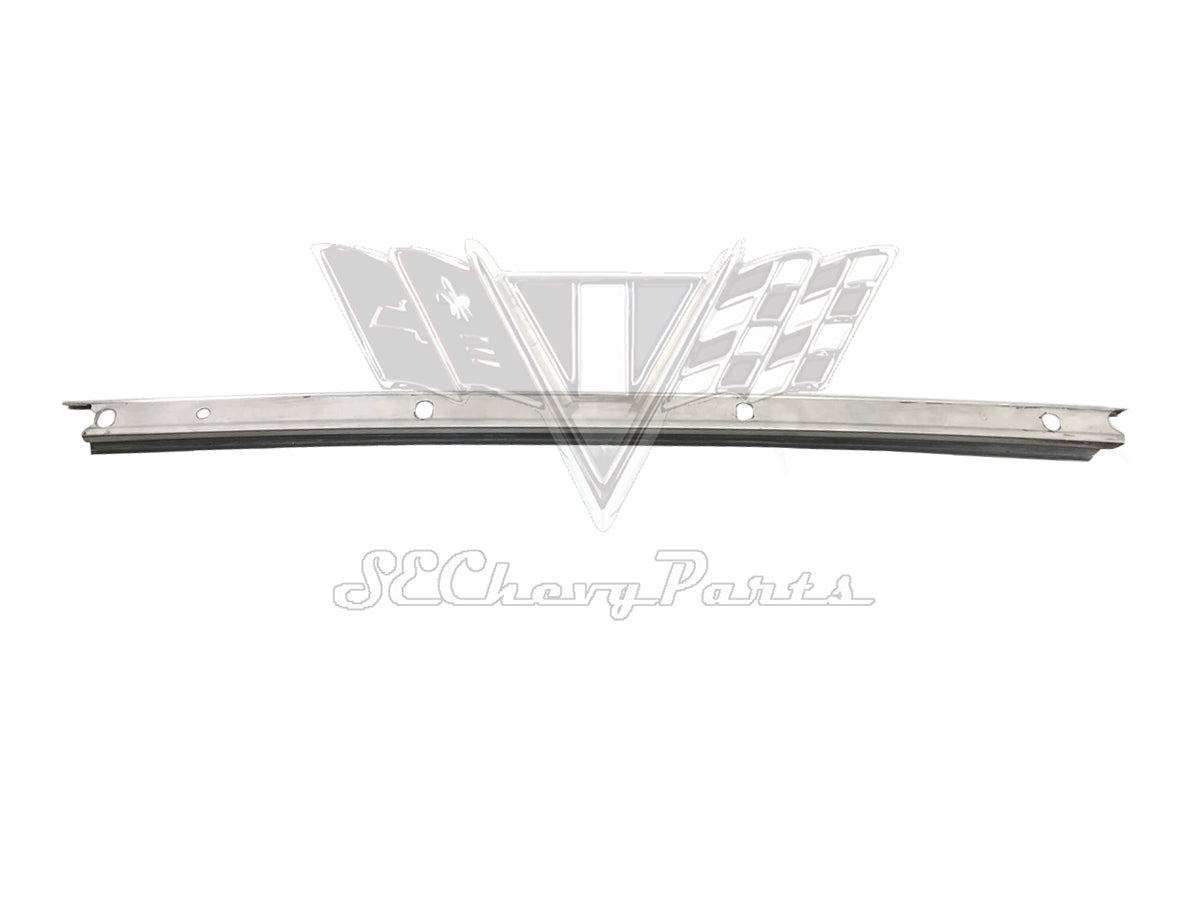 1965-1967 Chevy Impala Convertible A-Pillar Weatherstrip Molding Trim LEFT