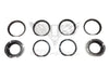 1940 Ford Electroline MFG CO 13 Headlight Bezel Eyebrow Ring Bucket Set 37 38 39 Set of 4 USED