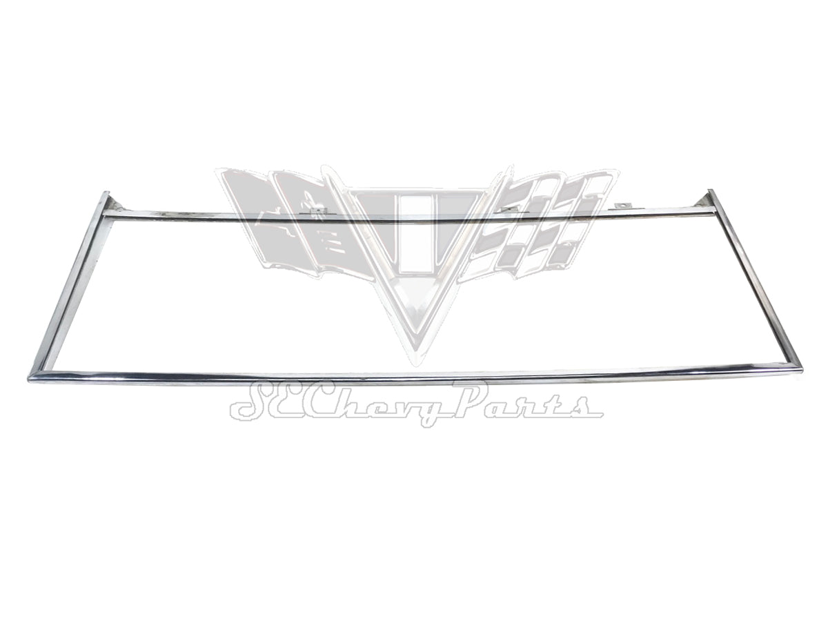 1959-1960 Chevy Impala Wagon Tailgate Glass Setting Frame USED