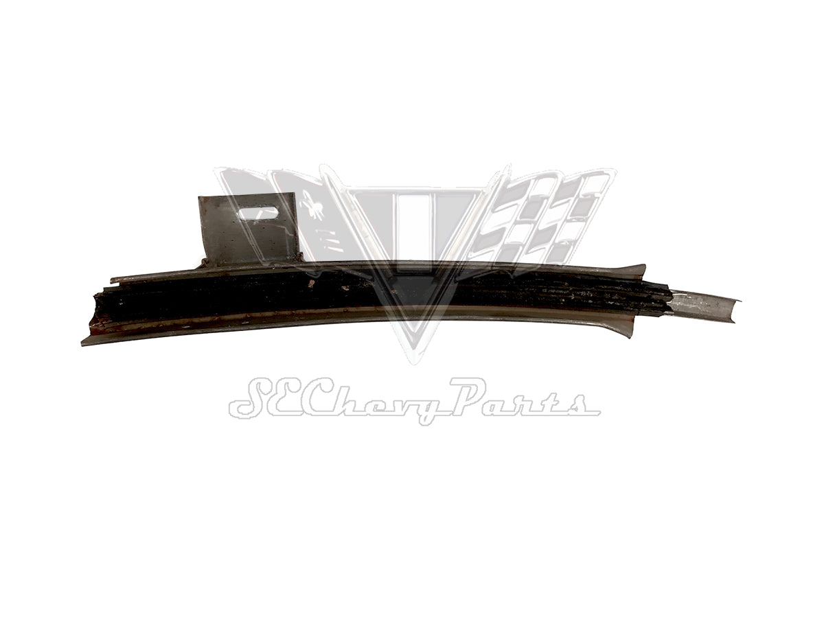 1965 Chevy Impala 4-Door Sedan Vertical Rear Window Channel Guide LEFT