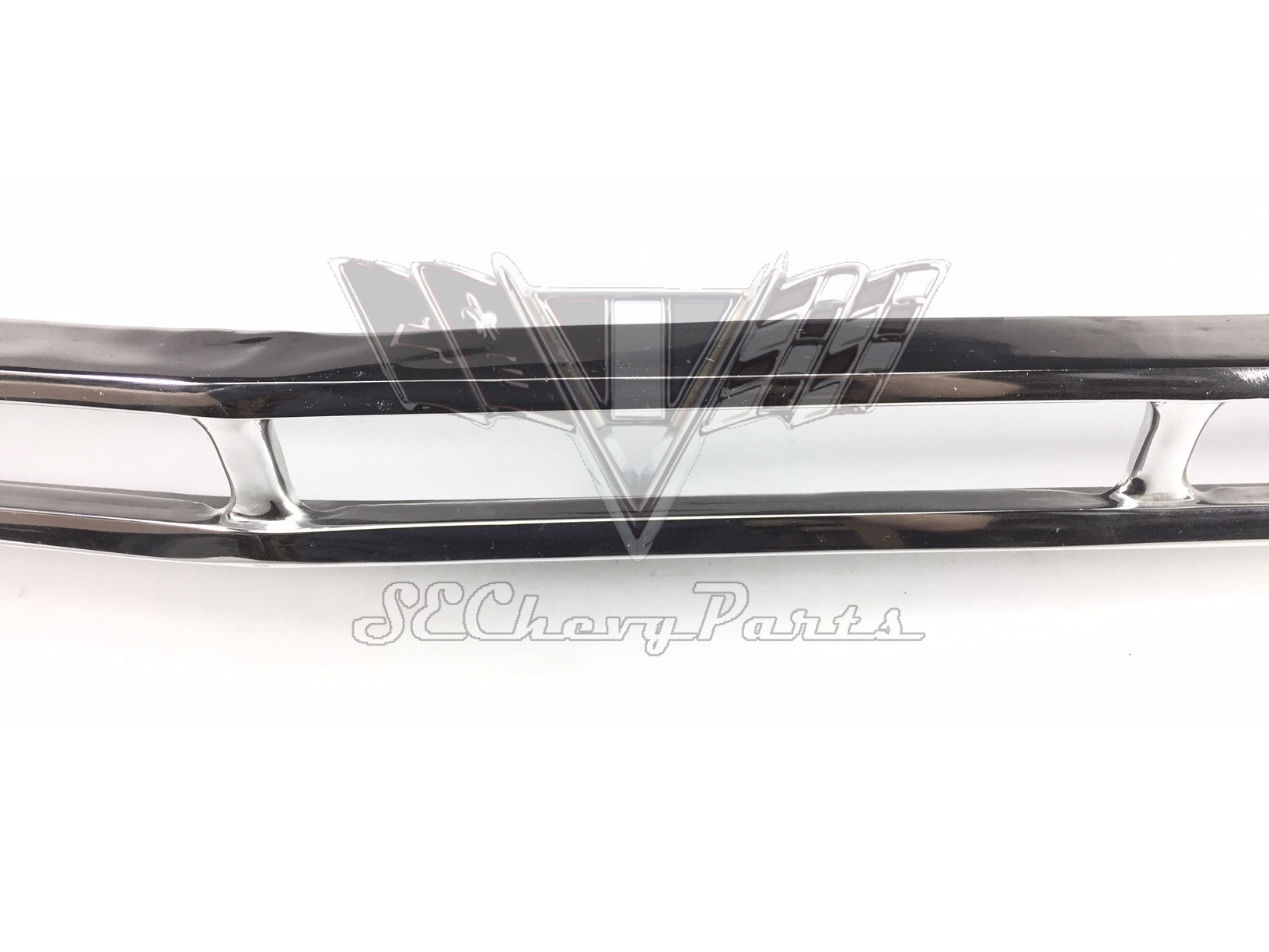 1961 Chevy Impala Upper Grille Molding OEM RESTORED