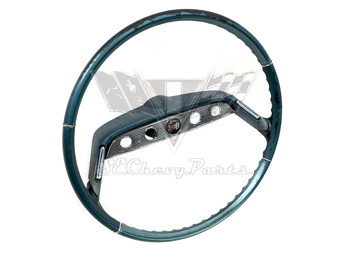 1961 Chevy Impala Original Steering Wheel UNRESTORED