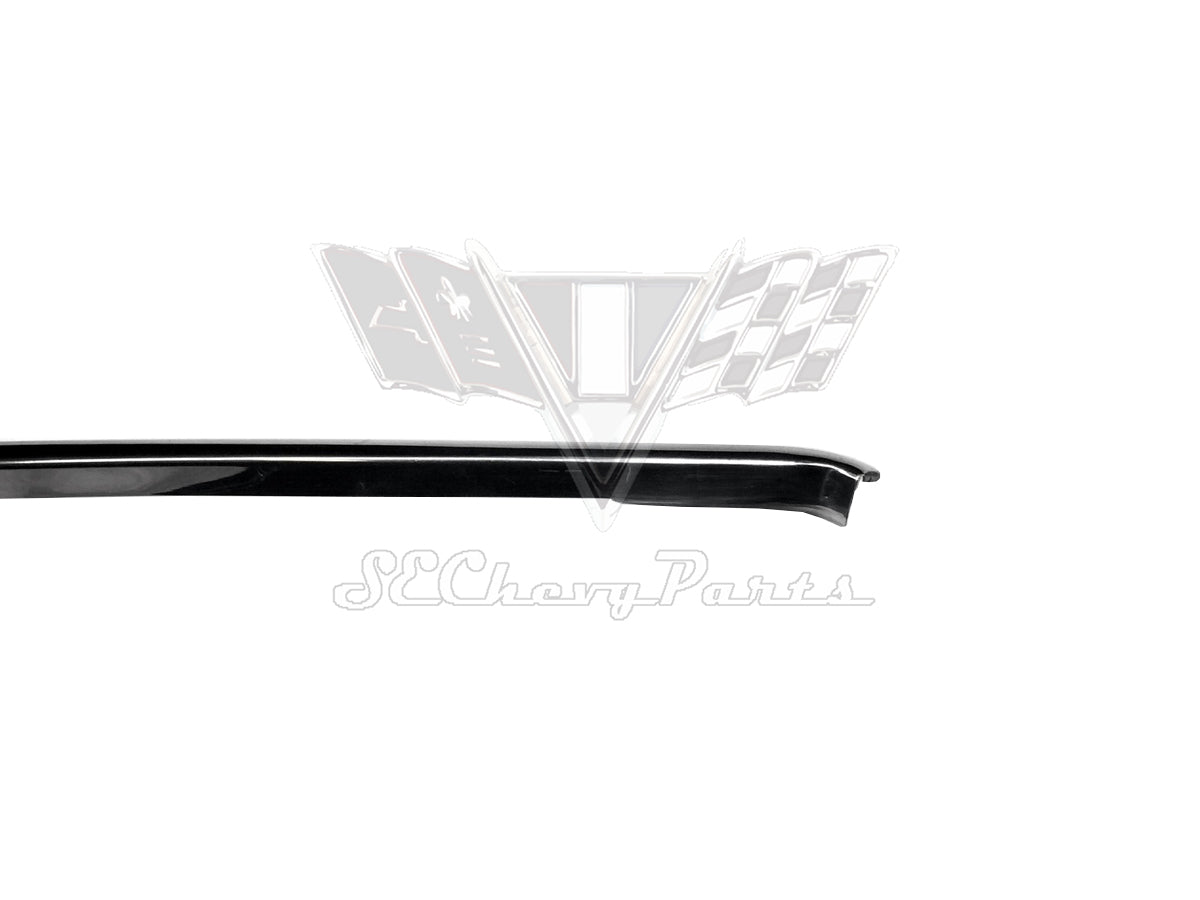 1967-1968 Chevy Impala 2-Door Hardtop Drip Rail Molding LEFT RESTORED