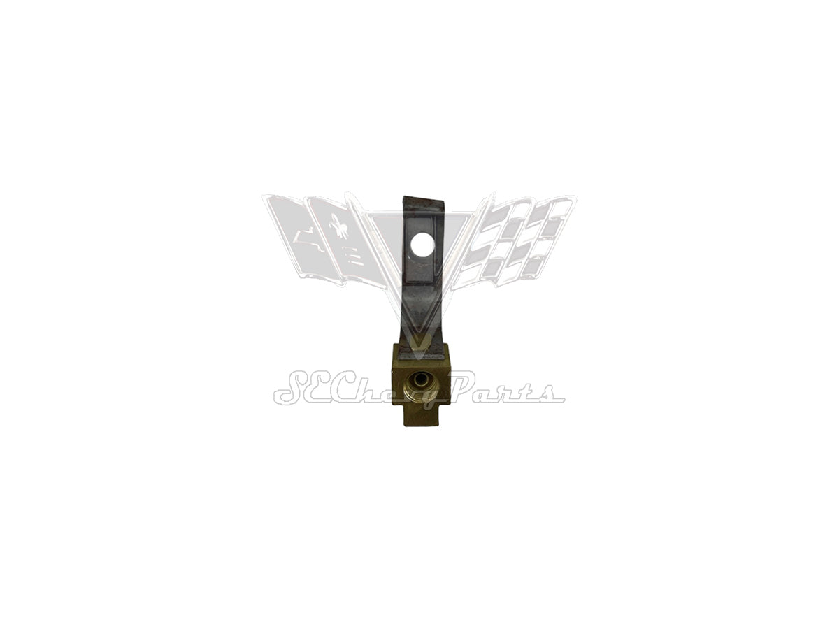 1965-1966 Chevy Impala Single Master Cylinder Drum Brake Front Distribution Junction Brass Block