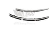 1960 Chevy Convertible Rear Quarter Panel Armrest Trim Stainless PAIR OEM SHOW