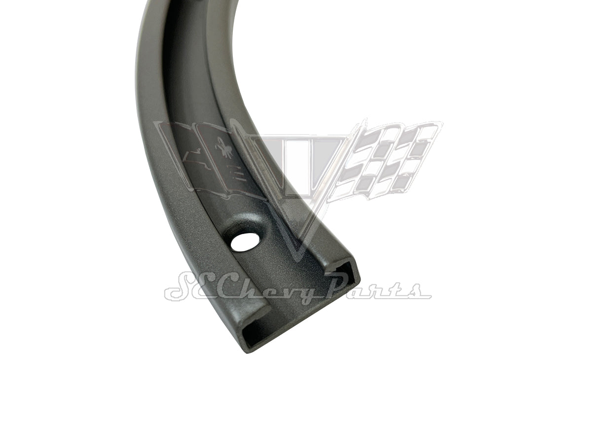 1963-1964 Chevy Impala 2-Door Hardtop Quarter Window Crescent Channel