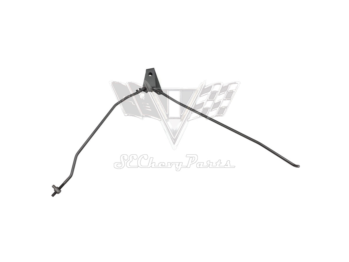 1955-1958 Chevy Bel Air 6 cyl Automatic Carb Accelerator Throttle Kickdown Linkage Kit 3710631